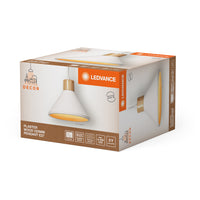 LEDVANCE DECOR Plaster Wood Gips Pendelleuchte, E27, 220 mm