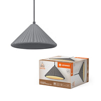 Lampada a sospensione in cemento LEDVANCE DECOR Concrete Pyramid, E27, 250 mm