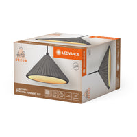 Lampada a sospensione in cemento LEDVANCE DECOR Concrete Pyramid, E27, 250 mm