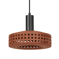 OSRAM DECOR Lampada a sospensione Clay Windows Marrone, E27