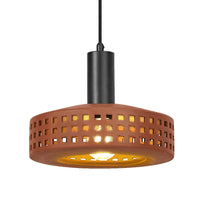 LEDVANCE DECOR Clay Windows Pendant Lampadario Marrone, E27