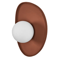 LEDVANCE DECOR Clay Nest Wall Lampada da parete 1XG9 Marrone