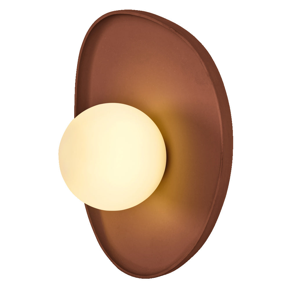 LEDVANCE DECOR Clay Nest Wall Lampada da parete 1XG9 Marrone
