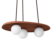 LEDVANCE DECOR Clay Nest Pendant Lampadario 3XG9 Marrone