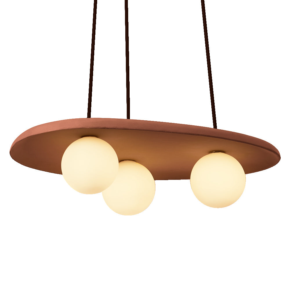 LEDVANCE DECOR Clay Nest Pendant Lampadario 3XG9 Marrone