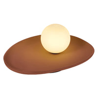 LEDVANCE DECOR Clay Nest Table Lampada da tavolo 1XG9 Marrone