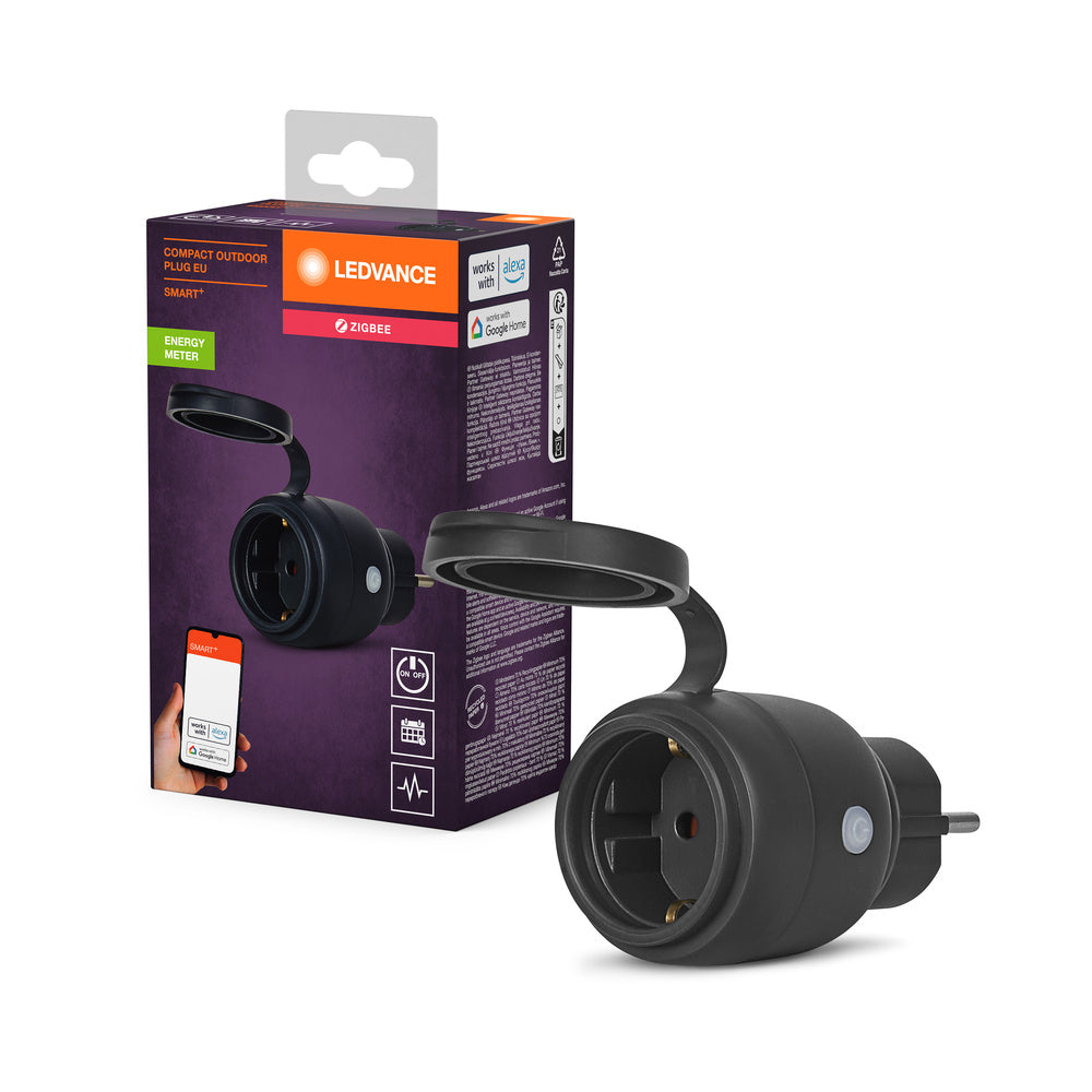 LEDANCE SMART+ compact outdoor plug Steckdose mit ZigBee Technologie Außen
