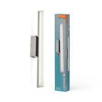 LEDVANCE Orbis Mirror Lampada da specchio, bagno, Click-CCT, 10W, 60cm, cromo, IP44