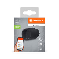 LEDVANCE SMART+ MATTER PLUG Steckdose mit Matter Technologie Schwarz