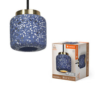 LEDVANCE DECOR Terazzo Ball Pendelleuchte Blau, GU10
