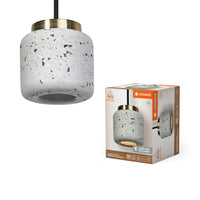 LEDVANCE DECOR Terazzo Ball Pendelleuchte Weiß, GU10