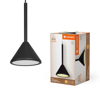 LEDVANCE DECOR Fuji 1X Lampadario a sospensione 5W 930 Nero