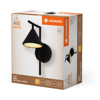 LEDVANCE DECOR Fuji Wall Lampada da parete 5W 930 Black