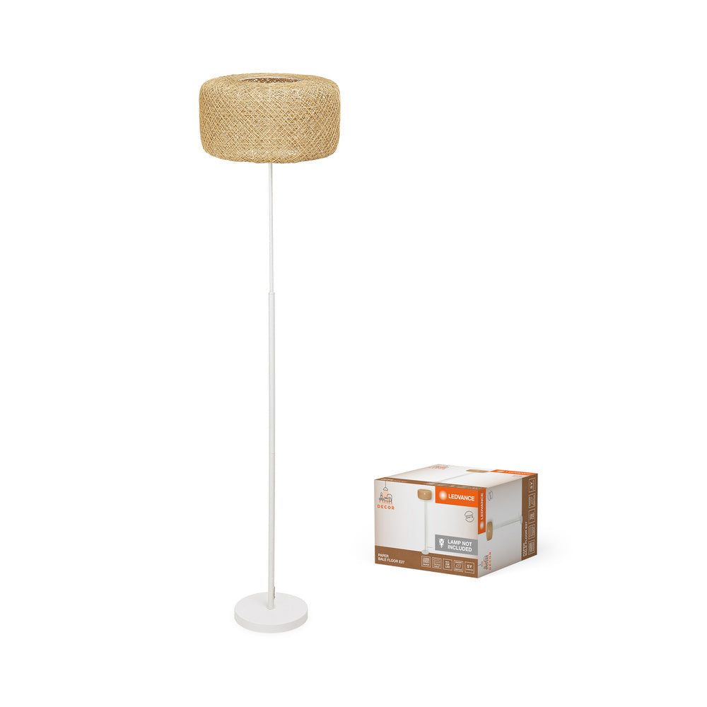 LEDVANCE DECOR Paper Bale Floor Lampada da terra 1XE27 Beige