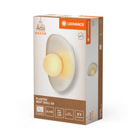 LEDVANCE DECOR Plaster Nest Lampada da parete da parete 1XG9 Bianca