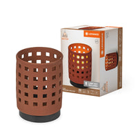 LEDVANCE DECOR Clay Windows Table Tischleuchte 1xE27 Brown