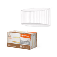 LEDVANCE DECOR Plaster Band Lampada da parete 290 1XE27 Bianco