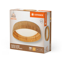 LEDVANCE DECOR Bamboo Paper Deckenleuchte Braun, 400mm, 18W