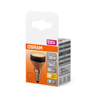 OSRAM LED FLAT LAMP Lampada LED ultra-compatta di design, 2700K, 3.5W, opaco, E14