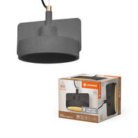 LEDVANCE DECOR Lampada a sospensione Mold 225MM 1xE27 Grigio scuro