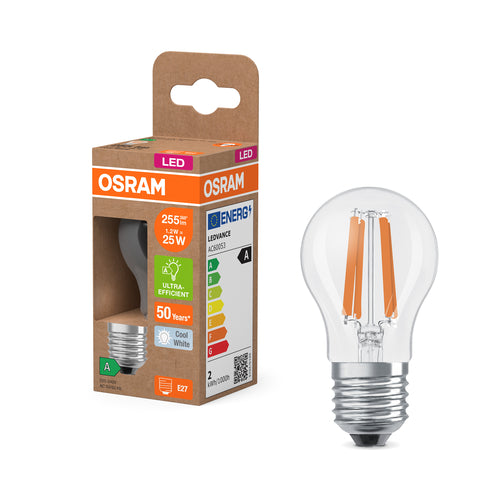 Lampada LED Miniball LEDVANCE con filamento EEK A, 255lm, 4000K