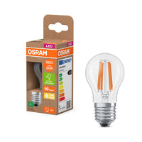 Lampada LED Miniball LEDVANCE con filamento EEK A, 1.2W, 2700K