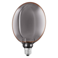 OSRAM VINTAGE 1906® LED Lampada LED CLASSIC GLOBE183 O - Forma FILAMENTO 4W 818 Fumè E27, 110 lm, 1800 K, Comfort bianco caldo