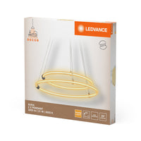 LEDVANCE DECOR Aura lampada a sospensione a 2 elementi, 3000K, 21W, 2400lm, Click DIM