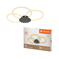 LEDVANCE DECOR Aura Ceiling lampada da soffitto, 21W, 3000K, 2200lm, Click DIM