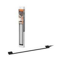 LEDVANCE LINEAR EDGE SENSOR Unterbauleuchte 50cm CCT DIM Black, 640 lm, 3000…4000…6500 K, Warmweiß|Kaltweiß|Tageslicht