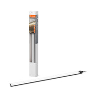 LEDVANCE LINEAR ANGLE FRAMELESS SENSOR Luce da incasso 55cm CCT DIM Nera, 480 lm, 3000…4000…6500 K, Bianco caldo|Bianco freddo|luce del giorno