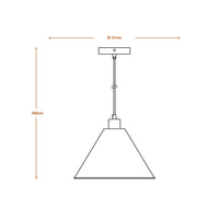 LEDVANCE DECOR Pendelleuchte Decor Pulp weiß, E27, 310 mm