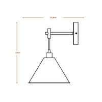 Lampada da parete LEDVANCE DECOR Decor Pulp bianco, E14, 218 mm