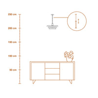 LEDVANCE DECOR Layers Lampadario Verde, E27