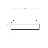 LEDVANCE DECOR Bamboo Paper Deckenleuchte Braun, 300mm, 12W