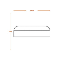 LEDVANCE DECOR Bamboo Paper Deckenleuchte Braun, 400mm, 18W