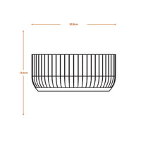 LEDVANCE DECOR Plaster Routes Wall Wandleuchte Up 310 1xE27 White