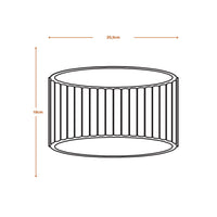 LEDVANCE DECOR Plaster Band Wall Wandleuchte 255 1xE27