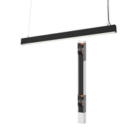 LEDVANCE OFFICE LINE Lampada a sospensione, 42W, 4000K, 4400lm, DIM Nero