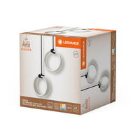 LEDVANCE DECOR Circle Pendelleuchte, 2 Pendel, 14W, Click CCT Black