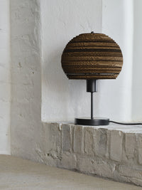 LEDVANCE DECOR Tischleuchte Decor Cardboard Ball braun, E27