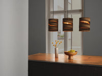 OSRAM DECOR Lampada a sospensione Decor Cilindro di cartone marrone, 3xE27