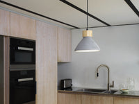 OSRAM DECOR Concrete Wood Beton Lampada a sospensione, E27, 220 mm