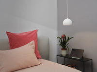 OSRAM DECOR Plaster Gips-Leuchte, Pendelleuchte E27, 160 mm