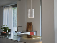 OSRAM DECOR Tubo in gesso lampada a sospensione, E27, 140 mm