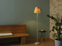 LEDVANCE DECOR Lampada da terra Decor Raffia verde-marrone, E27, 300 mm