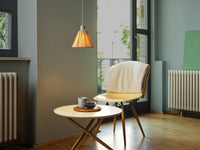 LEDVANCE DECOR Pendelleuchte Decor Raffia grün-braun, E27, 200 mm