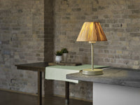 Lampada da tavolo LEDVANCE DECOR Decor Rafia verde-marrone, E27, 200 mm