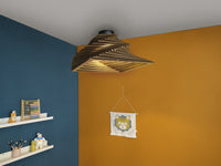 OSRAM DECOR Lampada da soffitto Decor Cartone Quadrato Girevole marrone