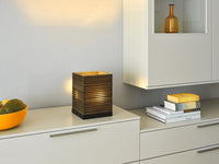 LEDVANCE DECOR Tischleuchte Decor Cardboard Square braun, E27